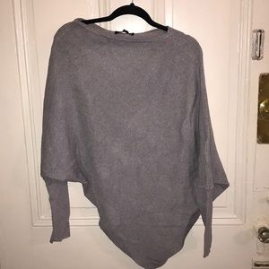 Olivaceous Asymmetric Sweater
